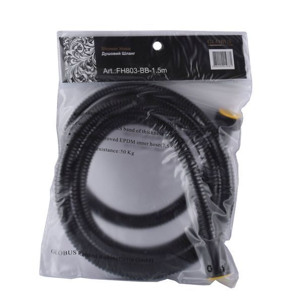 Шланг душовий Globus Lux FH-803-BB-150 51834 фото