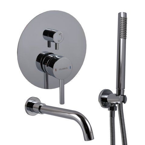 Змішувач для ванної вбудований Globus Lux LAZER Pro GLPR-202-00-SMART 57157 фото