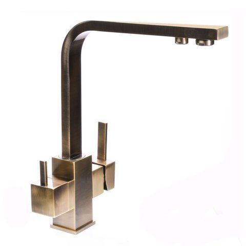 Змішувач для кухні під осмос Globus Lux LAZER GLLR-0111-9-BRONZE 51476 фото