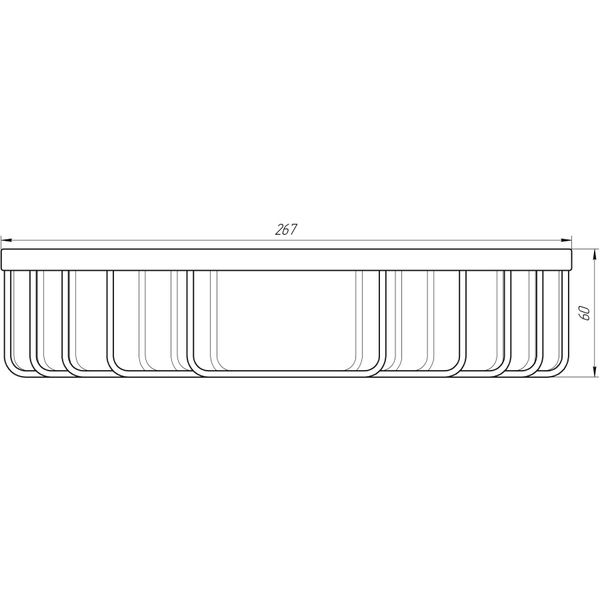 Поличка кутова Globus Lux BS 8499 29634 фото