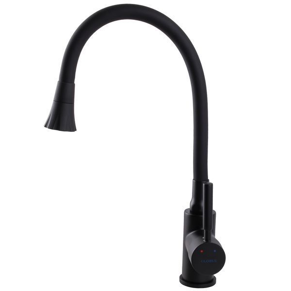 Змішувач для кухні Globus Lux Lazer GLLR-0203SA-BB-B01 52203 фото