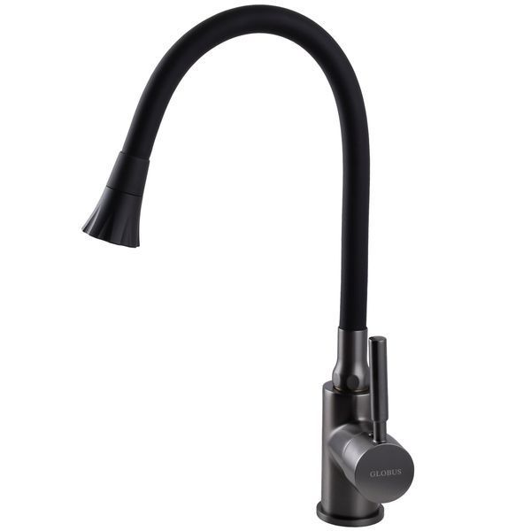 Змішувач для кухні Globus Lux Lazer GLLR-0203SA-GP-B01 52204 фото