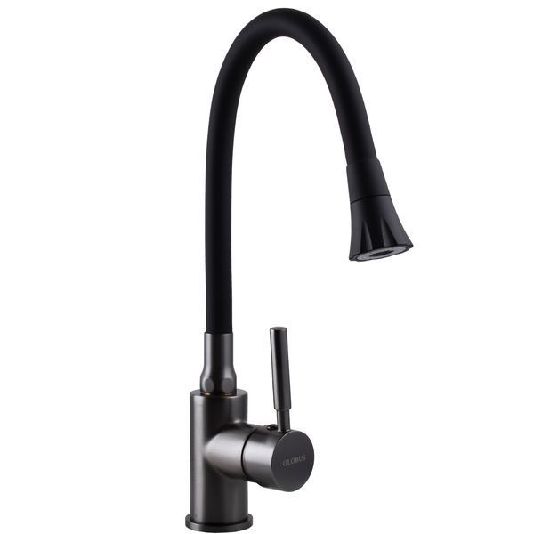 Змішувач для кухні Globus Lux Lazer GLLR-0203SA-GP-B01 52204 фото