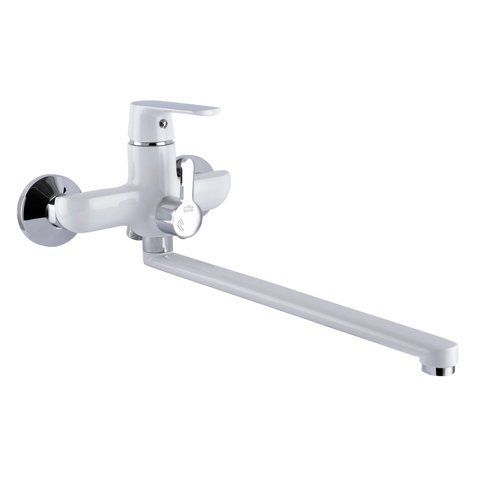 Змішувач для ванної Globus Lux Laguna GLA-0208-7-WHITE EURO 51916 фото
