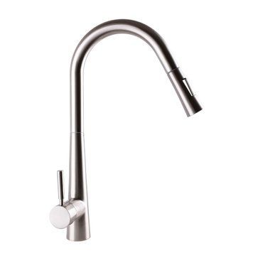 Змішувач для кухні Globus Lux LAZER GLLR-1033-StSTEEL 51061 фото