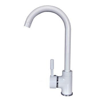 Змішувач для кухні Globus Lux LAZER GLLR-0103 S-WHITE 51069 фото