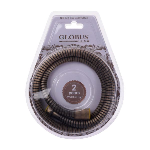 Шланг душовий Globus Lux NH-172-150 Bronze 21119 фото