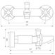 Змішувач для ванни Globus Lux DUKAT SD4-102 33220 фото 6