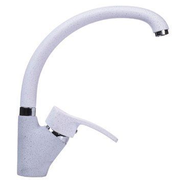 Змішувач для кухні Globus Lux QUEENSLAND GLQU-0203S-BIG-7-WHITE 51456 фото