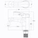 Змішувач для умивальника Globus Lux Solly GLSO-0401HL 52366 фото 2