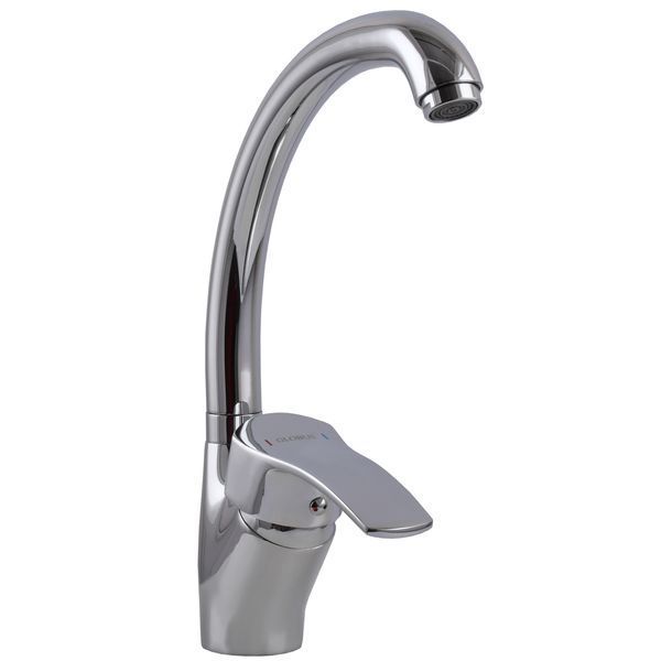 Змішувач для кухні Globus Lux QUEENSLAND GLQU-0203S-BIG боковий на ГАЙЦІ-(картридж Sedal) 50910 фото