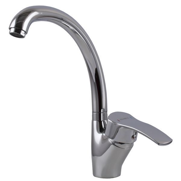 Змішувач для кухні Globus Lux QUEENSLAND GLQU-0203S-BIG боковий на ГАЙЦІ-(картридж Sedal) 50910 фото