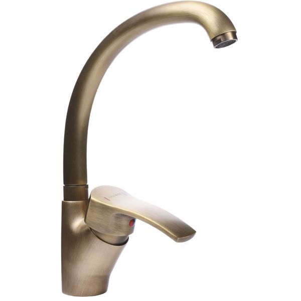 Змішувач для кухні Globus Lux QUEENSLAND GLQU-0203S-BIG-9-BRONZE 51457 фото